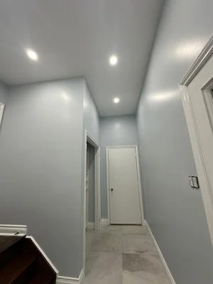 Office space commercial painting - professional workspace renovation in downtown Toronto