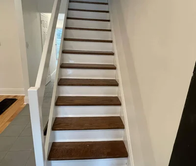 Custom color consultation results - Toronto home interior painting with accent walls